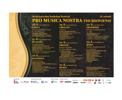 Foto: PRO MUSICA NOSTRA THURSOVIENSI / 2. ročník / 16. - 23.6.