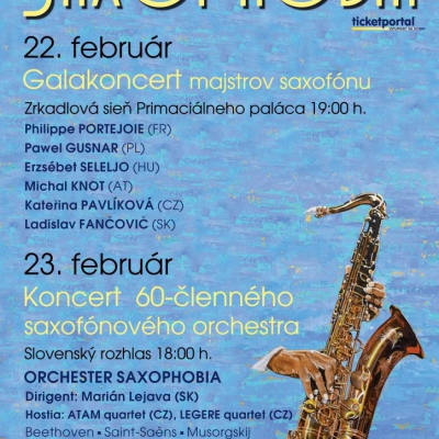 Foto: V hlavnej role saxofón – SAXOPHOBIA BRATISLAVA 2020