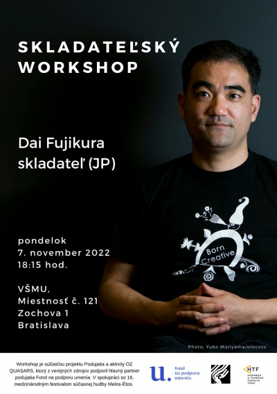 Foto: Dai Fujikura - skladateľský workshop