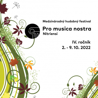 Foto: Pro musica nostra Nitriensi 2022 - Tlačová správa