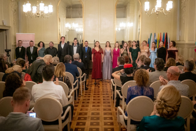 Photo: Winners of the 25th M. Schneider-Trnavský Singing Competition