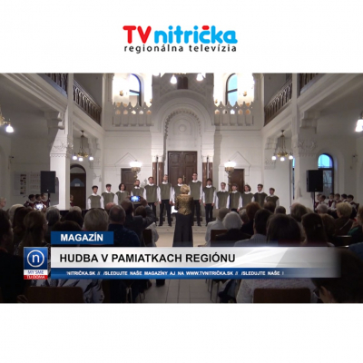 Foto: Reportáž: TV Nitrička: Pro musica nostra rozozvučí pamiatky nášho regiónu
