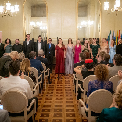 Photo: Winners of the 25th M. Schneider-Trnavský Singing Competition