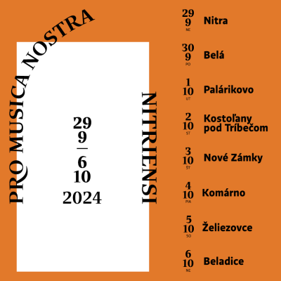 Foto: Pro musica nostra Nitriensi 2024