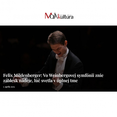 Foto: Rozhovor s dirigentom Felixom Midenbergerom