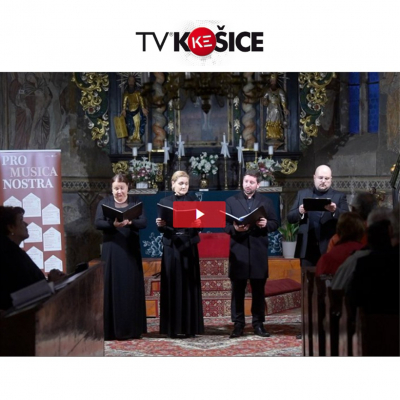 Foto: Reportáž TV Košice: Festival Pro Musica Nostra rozoznel chrám v Koceľovciach