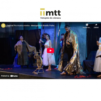 Foto: Reportáž MTT: Metropolitné divadlo Praha