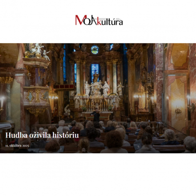 Foto: Jesenné festivaly Pro Musica Nostra Nitriensi a Pro Musica Nostra Gemeriensi priniesli publiku výnim