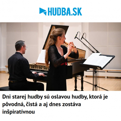 Foto: Recenzia: Dni starej hudby sú oslavou hudby, ktorá je pôvodná, čistá a aj dnes zostáva inšpiratívnou