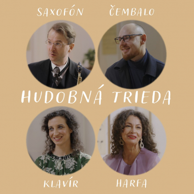 Foto: Hudobná trieda: Saxofón, čembalo, klavír, harfa