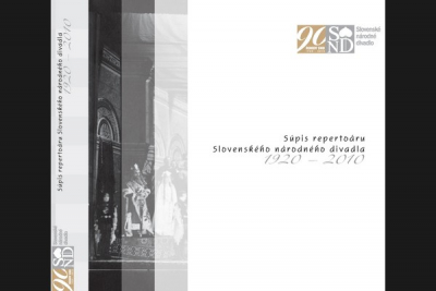 Foto 1: Súpis repertoáru SND 1920–2010