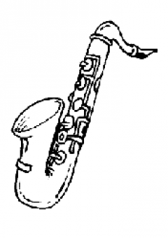 Foto 1: Saxofón na baltický spôsob