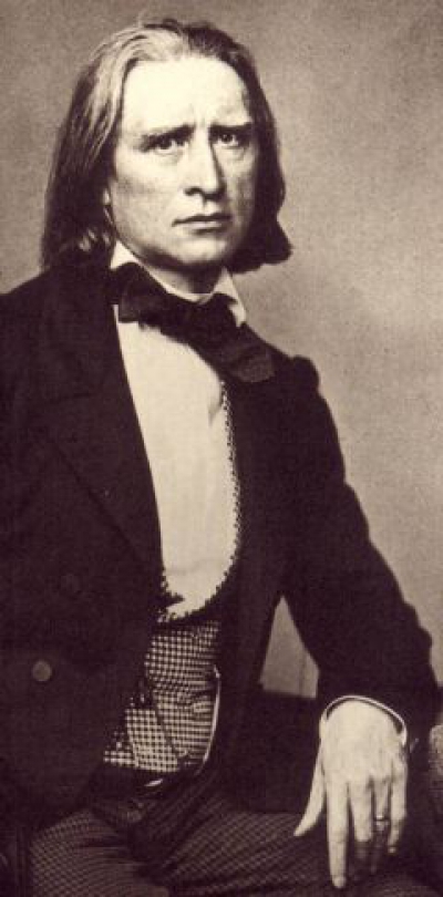 Foto 1: Fikcia: Franz Liszt ako Slovák