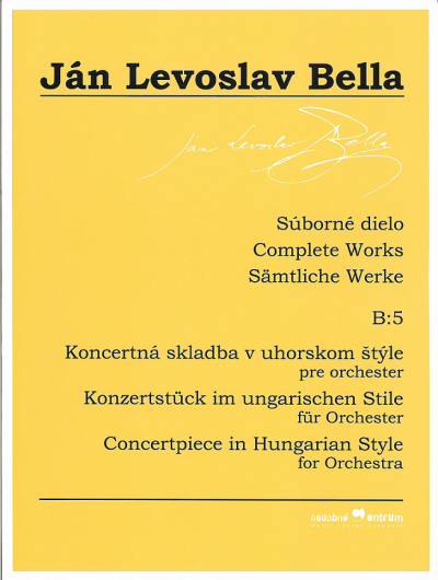 Complete Works B:5 Concertpiece in Hungarian Style