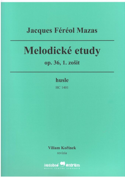 Melodické etudy, op. 36, 1. zošit