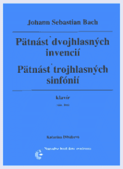Fifteen Two-Part Inventions, Fifteen Three-Part Sinfonias