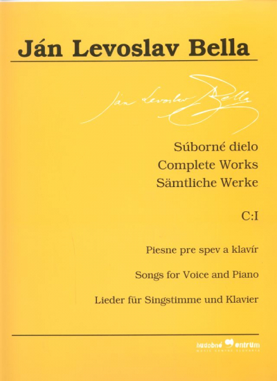 Complete Works, C:I,  Songs fo Voice and Piano