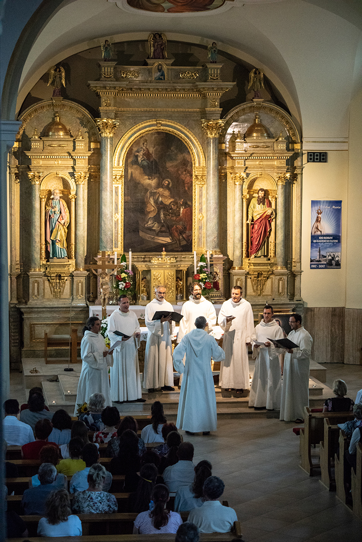 Photo: Schola Gregoriana Pragensis, David Eben, art head (Czech Republik)