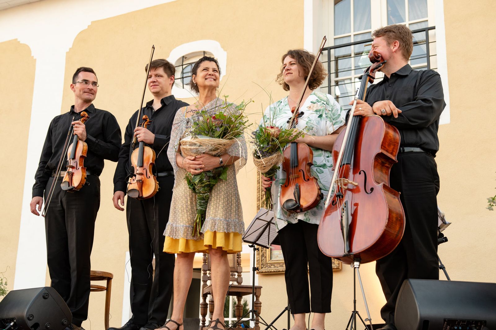 Foto: Mucha Quartet a Iva Bittová