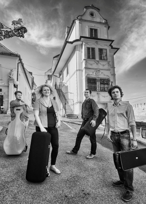 Photo: Mucha Quartet. Photo: Miroslav Kormoš