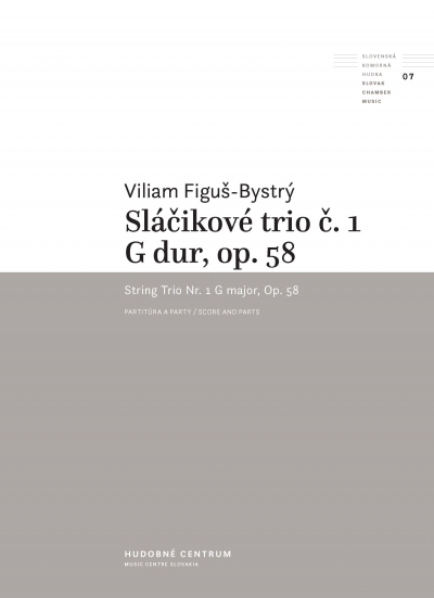 String Trio Nr. 1 G major, Op. 58