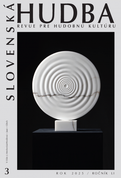 Slovenská hudba 3/2025