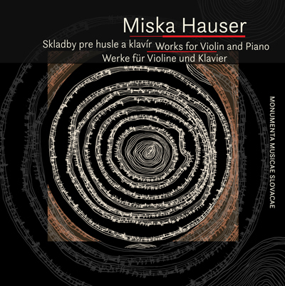 Foto: CD novinka: Miska Hauser – Skladby pre husle a klavír