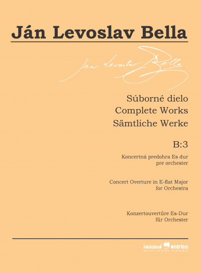 Complete works B:3, Concert Overture in E-flat Major for Orchestra
