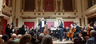 Foto: Úspech violončelistu Juraja Škodu na súťaži Vienna New Year’s Concert