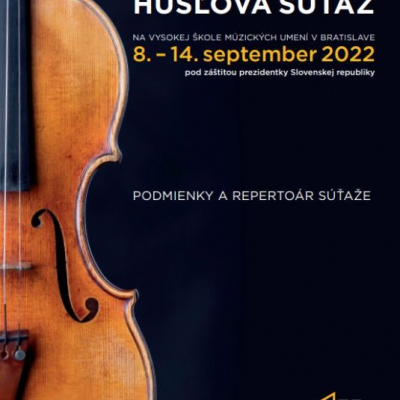 Foto: Medzinárodná husľová súťaž na VŠMU v Bratislave