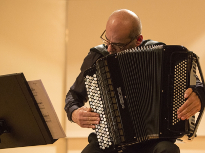 Photo: Melos-Ethos 2015: Accordion recital