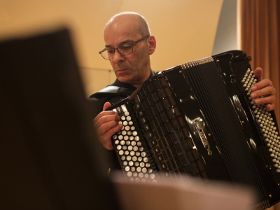 Photo: Melos-Ethos 2015: Accordion recital