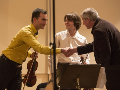 Photo: Melos-Ethos 2015: Mucha Quartet