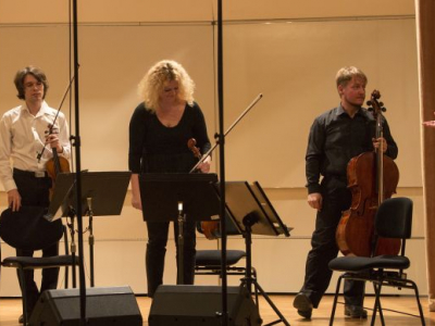 Photo: Melos-Ethos 2015: Mucha Quartet