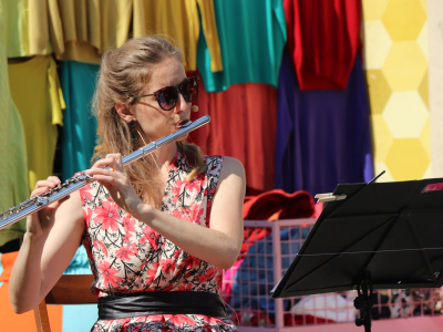 Foto: otvorenie Dubnického výtvarného salónu v rámci multižánrového festivalu Art park Babylon, Dubnica nad Váhom