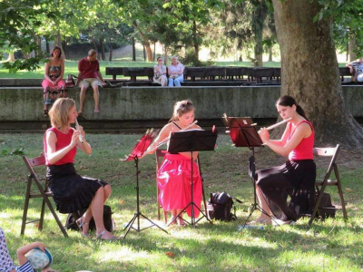 Foto: koncertný cyklus Hudba v sade (všade) v rámci festivalu Viva Musica! Festival