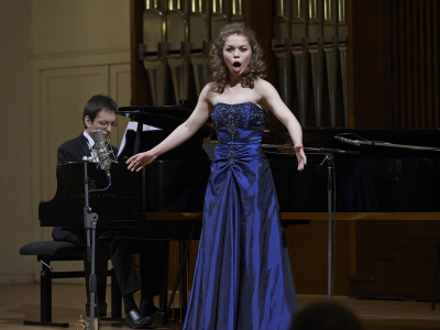 Foto: Olena Tokar (soprán) Igor Gryshyn (klavír)