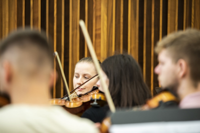 Photo: Dido a Aeneas - rehearsal