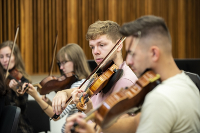 Photo: Dido a Aeneas - rehearsal