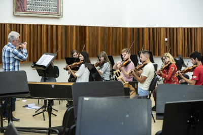 Photo: Dido a Aeneas - rehearsal