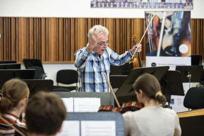 Photo: Dido a Aeneas - rehearsal