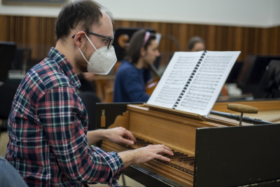 Photo: Dido a Aeneas - rehearsal