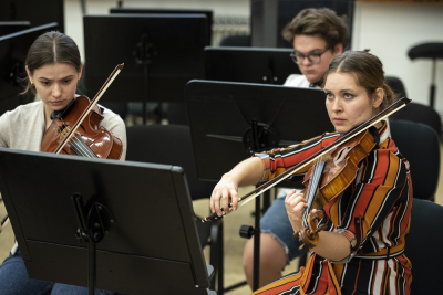 Photo: Dido a Aeneas - rehearsal