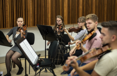 Photo: Dido a Aeneas - rehearsal