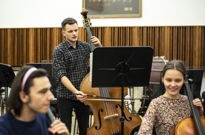 Photo: Dido a Aeneas - rehearsal