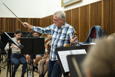 Photo: Dido a Aeneas - rehearsal