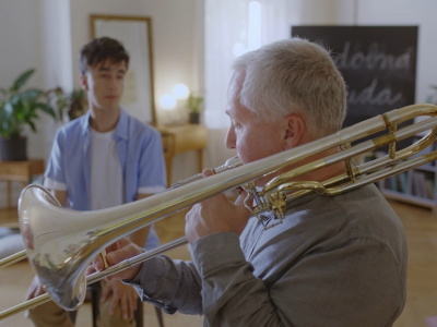 Photo: Music Class No.11 with Juraj Mitošinka - trombone